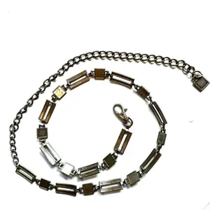 Silver tone Chain hip Belt thumbnail 2