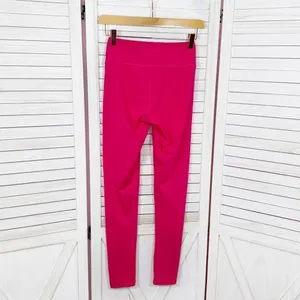Aerie Mid Rise Ankle Length Leggings Bright Berry Pink XS‎ thumbnail 2