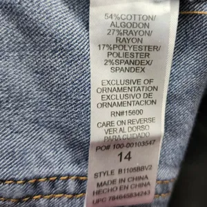 Democracy Womens Ab solution‎ Blue Denim Wash Stretch Slimming Skinny Jeans 14 thumbnail 3