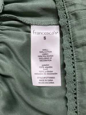 Francesca's Green Top thumbnail 4