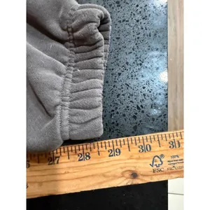 White Fox Vol.3 Espresso Brown Fleece Jogger Sweatpants‎ Womens XS Puff Print thumbnail 7