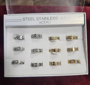Stainless steel fashion ring. Price for one. thumbnail 1