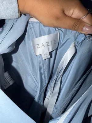 Azazie Bridesmaid Dress Blue thumbnail 5