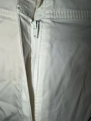 Chico's White Roll-Tab Bermuda Shorts thumbnail 7