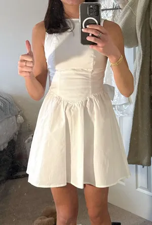 Target White mini dress thumbnail 3