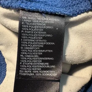 The North Face Women's Fleece Mock Neck Full Zip Up Jacket Blue M thumbnail 9