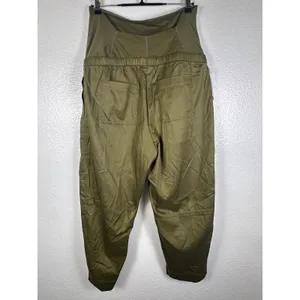 Isabel by Ingrid & Isabel Maternity Jogger Pants‎ Olive Green Size L NWT thumbnail 2