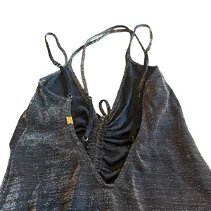 For Love & Lemons Skivvies Spaghetti Strap Sparkle Mini Dress Nightie Sz Small thumbnail 7