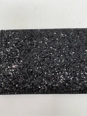 Kate Spade Black Blingbling Small Wallet Slim Card Holder 4.25”x3” New No Tags thumbnail 3