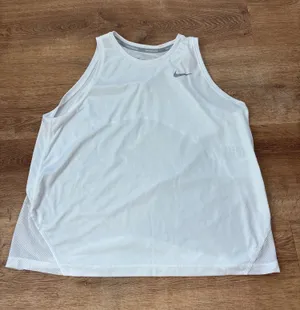 White Athletic Nike Tank Top Dri-Fit thumbnail 1