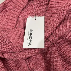 NWT Sonoma Pink Crew Neck Sweater thumbnail 7