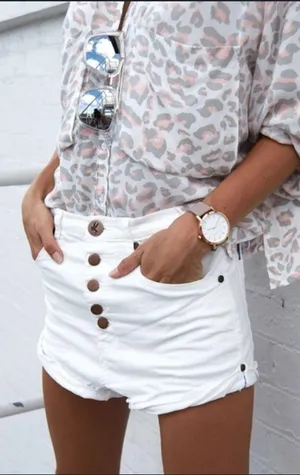 One Teaspoon High Waisted Shorts thumbnail 1
