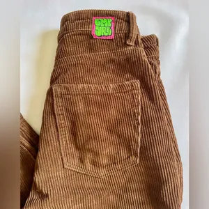Empyre Women’s Corduroy Pants Brown Size 0 Y2K Skater Baggy Loose 24x30 thumbnail 2