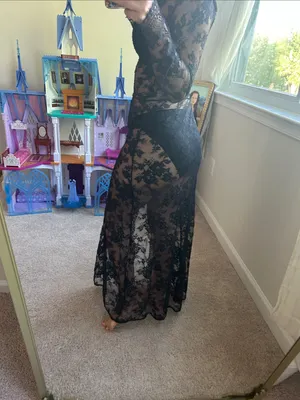 Zara lace long dress. XS-S thumbnail 15