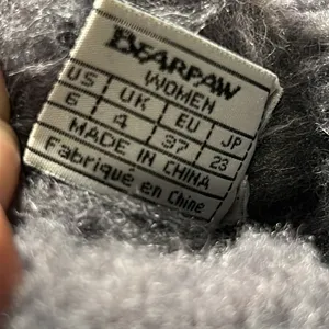 BEARPAW Phylly Sheepskin Lined Suede Womens Pull On boots. Gray size 6. thumbnail 11