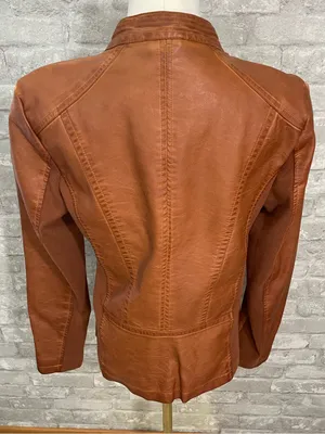 Maurices faux leather princess seam jacket thumbnail 6
