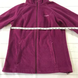 Columbia Women’s Full Zip Fleece Jacket Medium thumbnail 10