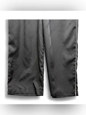 Victoria Secret Women’s Signature Satin Jacquard Black Pajama Set Size M Short thumbnail 14