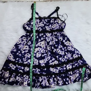 Urban Outfitters NWT Eliana Strappy Back Floral Babydoll DRESS Small‎ thumbnail 8