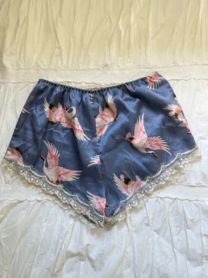 Pj shorts satin Blue Size M thumbnail 2