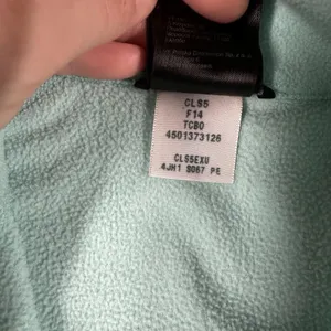 The North Face Pullover‎ Womens Small Green Fleece 1/4 Zip Mock Neck Lightweight thumbnail 9