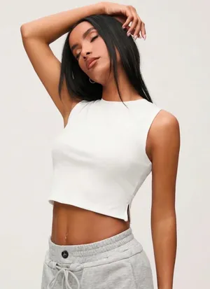 Tank Top Shein White thumbnail 1