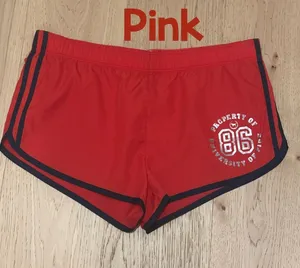 PINK Victoria's Secret Red Athletic Shorts thumbnail 1