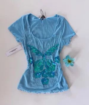 Princess Polly sequin top  thumbnail 1
