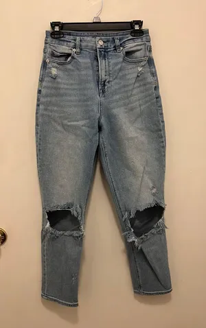 American Eagle Outfitters Curvy Mom Jeans thumbnail 1