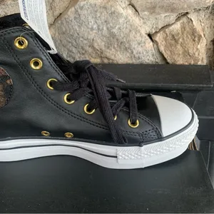 Converse Chuck Taylor All-Star Lift Platform Sneakers Black Women Size 7 540254C thumbnail 5