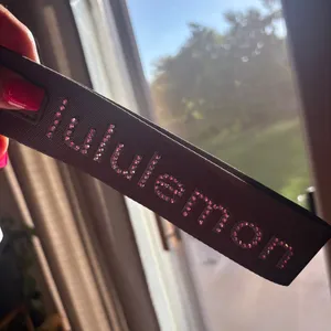 Blinged OUT Custom Made Lululemon Never Lost Keychain SOLD OUT Color Grey Sage thumbnail 4