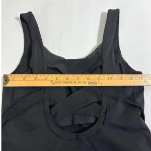Lululemon Athletica Black Crisscross Back Tank Top Size 6 thumbnail 5
