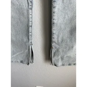 Good American Vintage 90s Straight Leg Jeans Patchwork Pocket Grunge Indie 12/31 thumbnail 11
