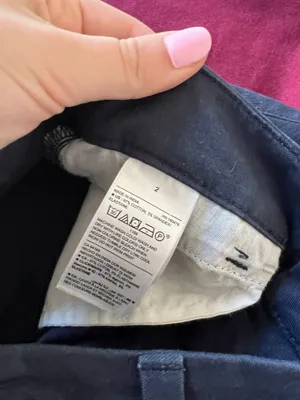 Old Navy Women’s Dark Blue/Navy Chinos thumbnail 3