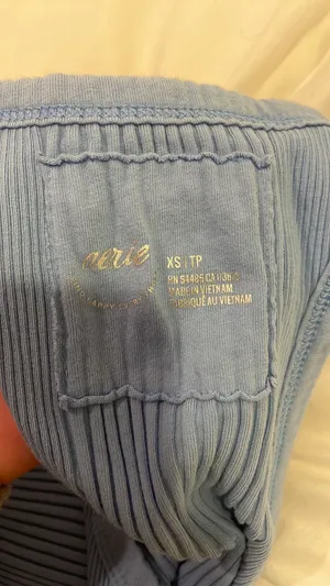 Aerie Blue Tank Top thumbnail 3