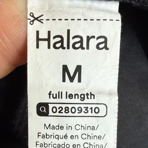 HALARA Black High-Waist Athletic Leggings with Side Pockets thumbnail 12