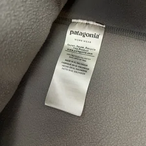 Patagonia Light Gray Fleece Pullover thumbnail 5