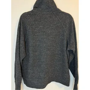 Nike 1/4 Zip Pullover Gray Women’s Medium Sweatshirt Soft thumbnail 7