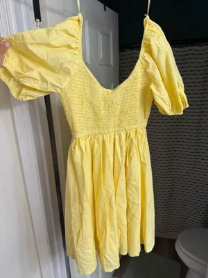 Summer Dress Billy J Yellow thumbnail 1