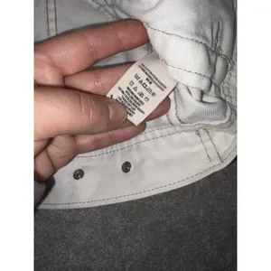 Free People Women's Cotton Denim‎ Jean Woven Knit Sleeves Jacket White Gray Xs thumbnail 5