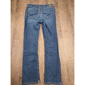 BKE Payton Straight Women's Stretch Dark Wash Denim Jeans 27 thumbnail 5