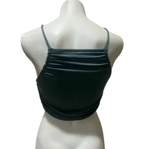 Out from under urban outfitters Women's Green Halter Knit Tank Top Size M Casual thumbnail 3