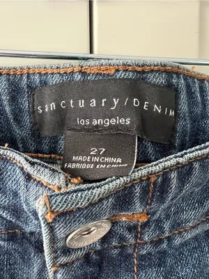 Sanctuary Dark Blue Wide-Leg Jeans thumbnail 7