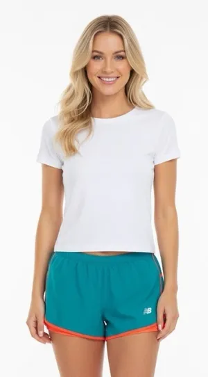 New balance green athletic shorts size small thumbnail 1