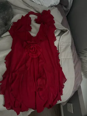 shein dress Red thumbnail 2