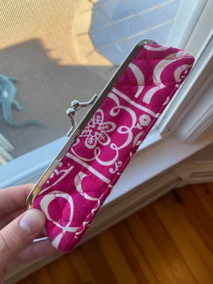 Vera Bradley Pink Glasses Case thumbnail 2