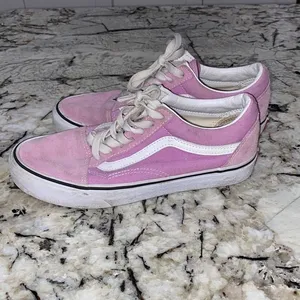 Old Skool‎ Vans -pink/purple- women’s size 7.5 thumbnail 3