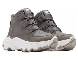 Sorel Women's Kinetic Breakthru Caribou Waterproof Boot - Gray SIZE 8 thumbnail 1