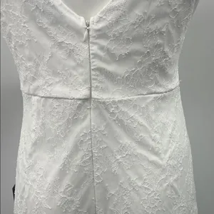 Lulu's Graceful Darling Flutter Sleeve White Lace Midi Fairy Dress thumbnail 3