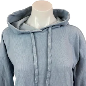Marc New York Blue Kangaroo Pocket Pullover Hoodie Hooded Sweater Sweatshirt M thumbnail 3